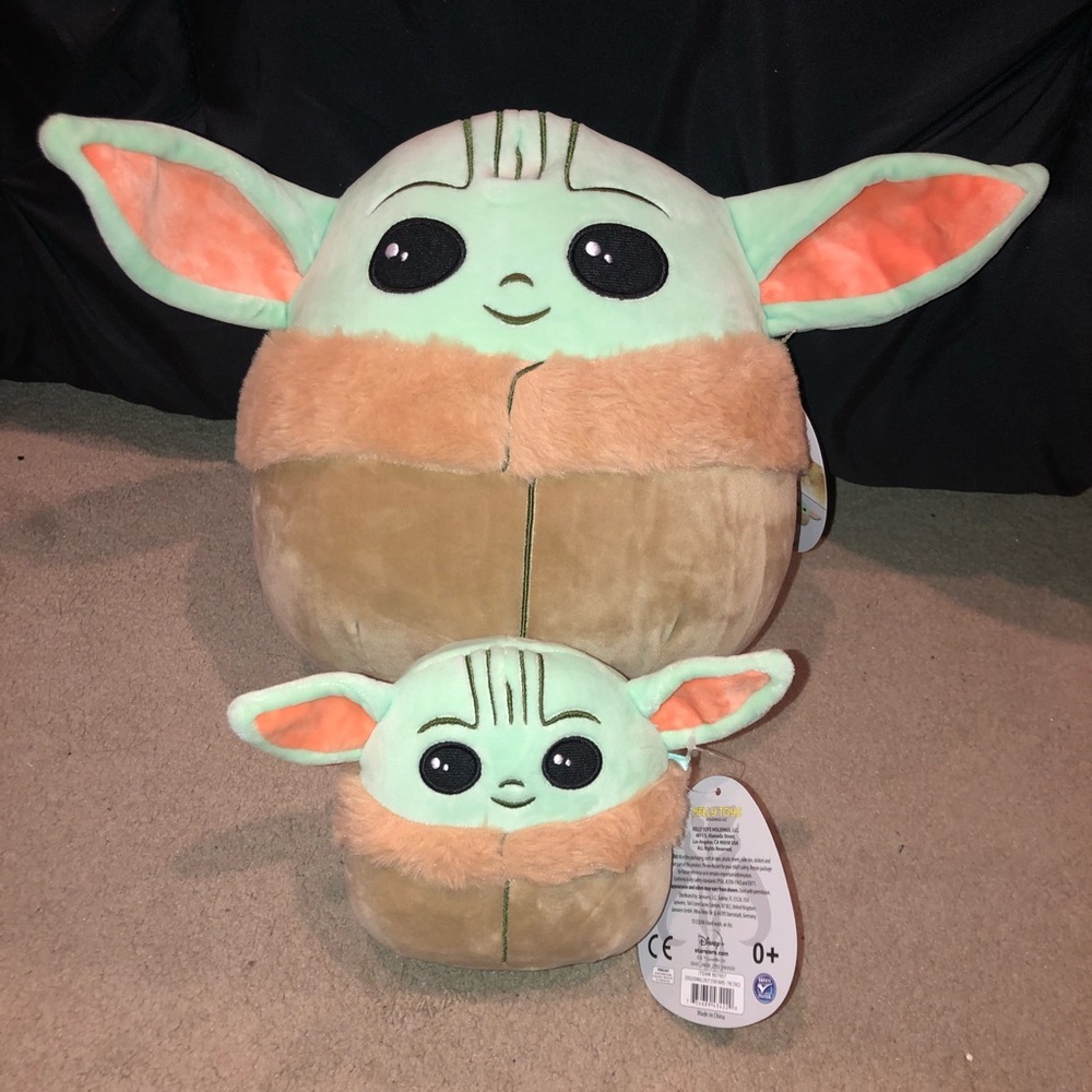 Squishmallow Baby Yoda Bundle - Picture 1 of 2